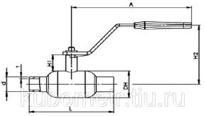 Краны Broen КШТ 60.002.050 Broen